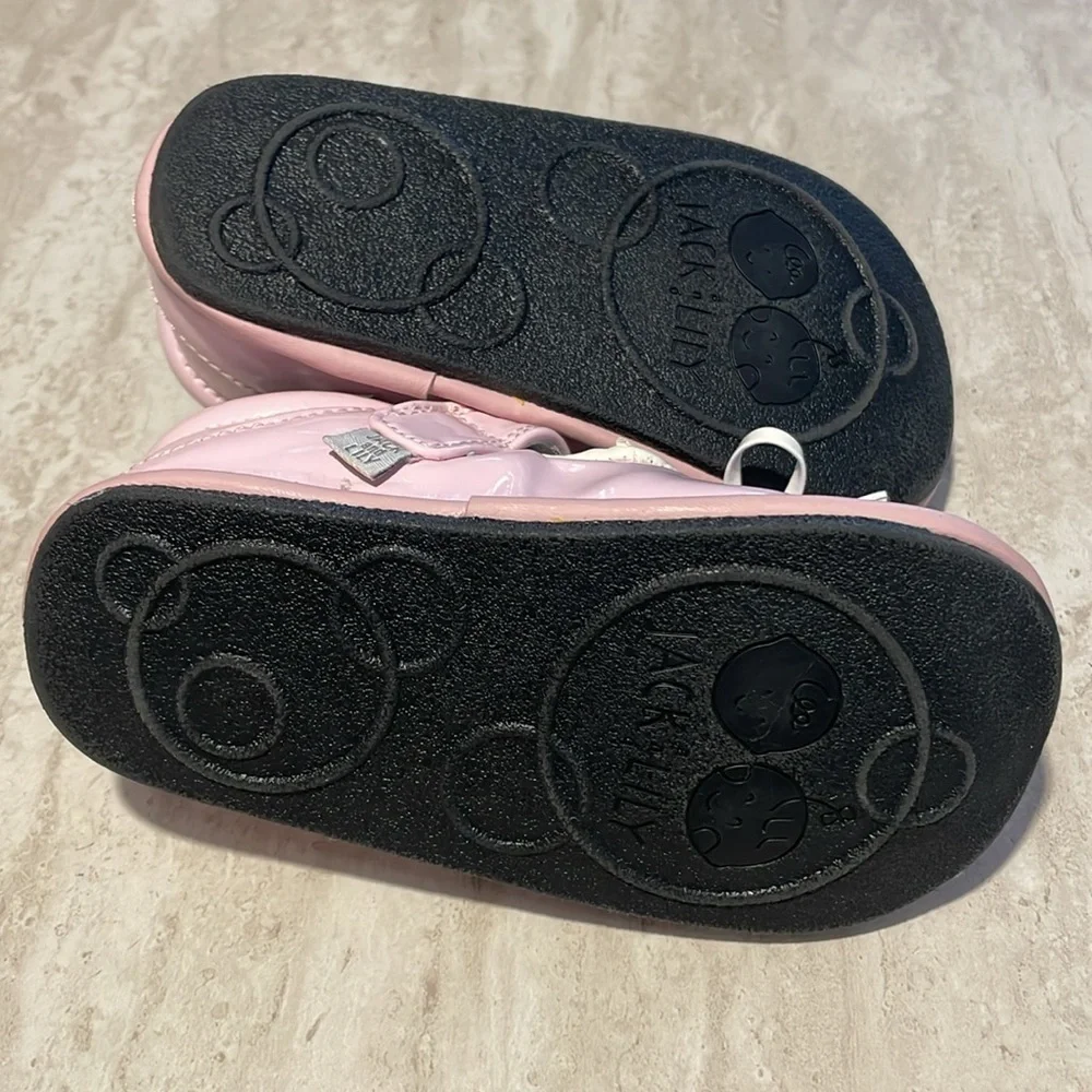 Jack & Lily Toddler Girl Leather Shoes *8.5-9